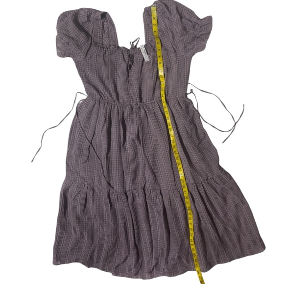 NWT MADWELL Women’s Square-Neck Tiered Midi Dress - Picture 13 of 15